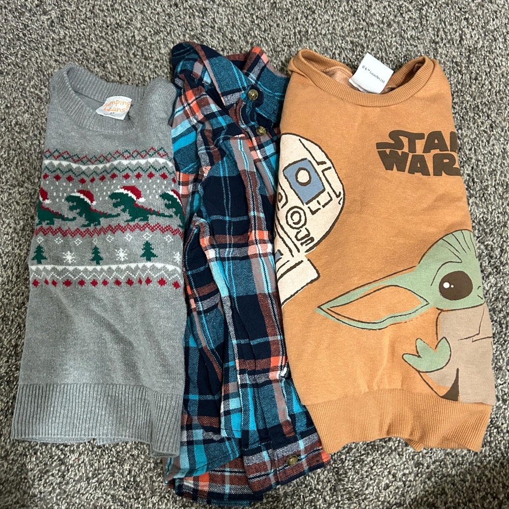 4t boys tops